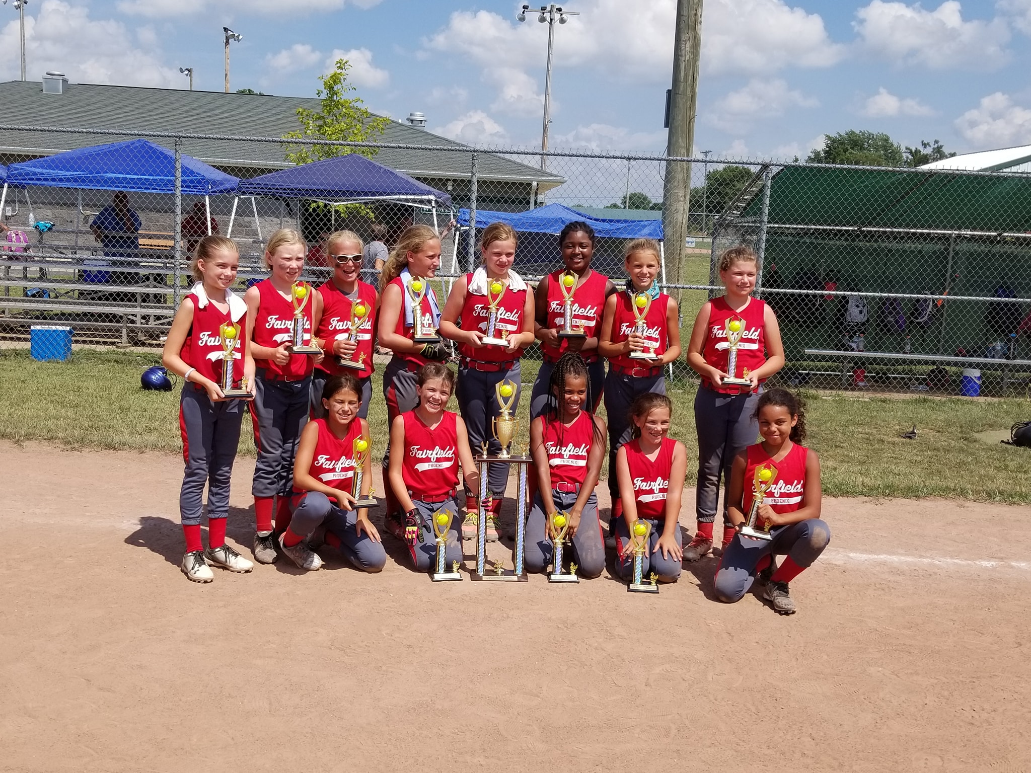 Fairfield Pirates 10U, 9U, 8U & 7U Baseball Teams Sweep Summer  Championships